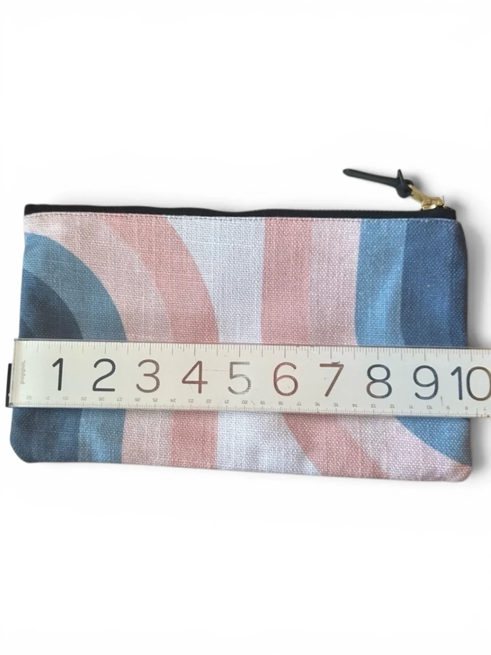 Society 6 Emanuela Carratoni 70’s Rainbow Carry All Pouch